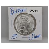 1oz .999 Silver Buffalo Round