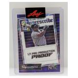 Thomas Leaf Metal Purple Cracked Ice 1/1 Pre-Prod