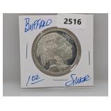 1oz .999 Silver Buffalo Round