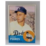 1963 Topps Baseball Johnny Podres 150