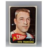 1965 Topps Baseball Tito Francona 256