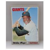 1970 Topps Baseball #600 Willie Mays HOF Giants