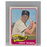 1965 Topps Hockey Tony Kubek 1957 AL ROY 65