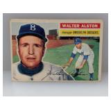 1956 Topps Baseball #8 Walter Alston HOF Dodgers