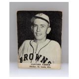 1947 Tip Top Bread Clifford Fannin Browns Damage