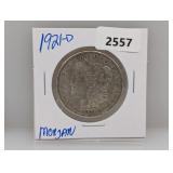 1921-D 90% Silver Morgan $1 Dollar