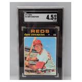 1971 Topps SGC 4.5 Concepcion RC Big Red Machine