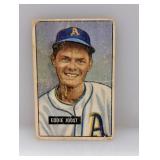 1951 Bowman 119 Eddie Joost Athletics Crease/Edges