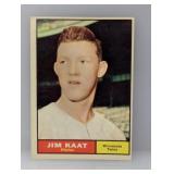 1961-Topps Jim Kaat-#63-HOF