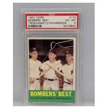 1963 Topps PSA 6 Mickey Mantle Bombers Best HOF