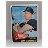 1965 Topps Baseball Jim Gentile 365 Creases
