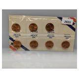 Complete Set of 1982 Lincoln Cents