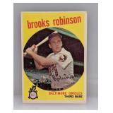 1959 Topps Baseball Brooks Robinson HOF Orioles