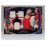 2023 Panini Tim McCarver Triple Relic SP 04/10