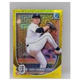 2025 Bowman Chrome Tarik Skubal Yellow Ref /75