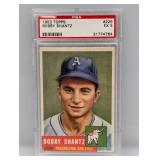1953 Topps PSA 5 #225 High Number Bobby Shantz