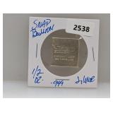 1/2oz .999 Silver Snap Bullion Bar