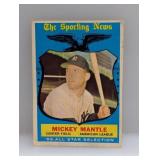 1959 Topps #564 Mickey Mantle All Star HOF Yankees