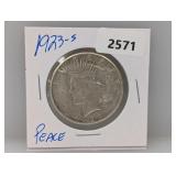1923-S 90% Silver Peace $1 Dollar