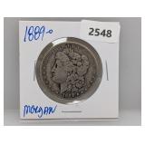 1889-O 90% Silver Morgan $1 Dollar