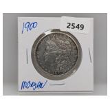 1900 90% Silver Morgan $1 Dollar