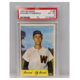 1954 Bowman PSA 4 Edward Fitzgerald Senators