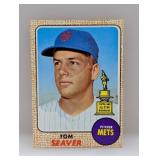 1968 Topps Baseball #45 Tom Seaver HOF Mets