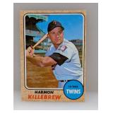 1968 Topps Baseball 220 Harmon Killebrew HOF Twins