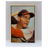 1953 Bowman Color #85 Solly Hemus Crease/Stain