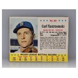 1963 Post Cereal Yastrzemski HOF Creases/Indent