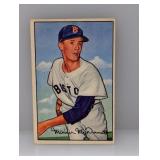 1952 Bowman Baseball #25 Maurice McDermott Red Sox