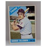 1966 Topps #120 Harmon Killebrew HOF Twins Wrinkle