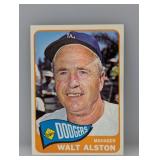 1965 Topps Baseball Walter Alston HOF 217