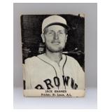 1947 Tip Top Bread Jack Kramer "St. Louis Browns"