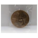 First Lunar Landing Comm Medallion