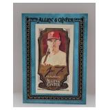 2024 J.T. Realmuto Topps A&G Framed Mini Auto /25