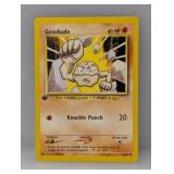 Pokemon 2000 1stEdition Geodude 44