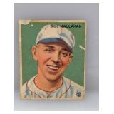 1933 Goudey #200 Bill Hallahan Cardinals Damaged