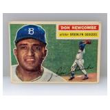 1956 Topps Baseball #235 Don Newcombe HOF Corners
