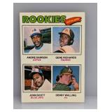 1977 Topps Andre Dawson RC HOF Expos/Cubs Crease