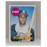 1969 Topps 50 Roberto Clemente HOF Pirates Surface
