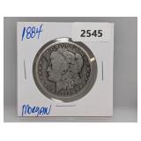 1884 90% Silver Morgan $1 Dollar