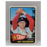 1965 Topps Baseball Ray Washburn 467 Creases