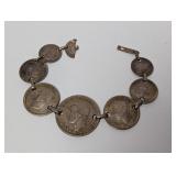 7" Australian Coin Bracelet