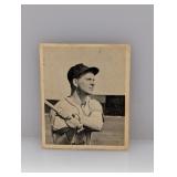 1948 Bowman Whitey Lockman New York Giants Crease