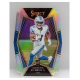 2021 Select Amon-Ra St Brown Die-Cut Rookie #173