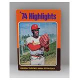 1975 Topps MINI #3 Bob Gibson HOF Cardinals