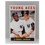 1964 Topps Baseball Young Aces Downing/Bouton 219