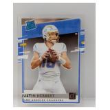 2020 Rated Rookie Justin Herbert clear Rookie