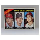 1966 Topps ERA LEADERS McDowell Fisher Siebert 222